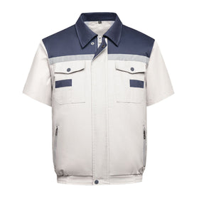 Summer Cooling Jacket With Reflective Stripe Cooling And Heatstroke Prevention Air Conditioning Clothes